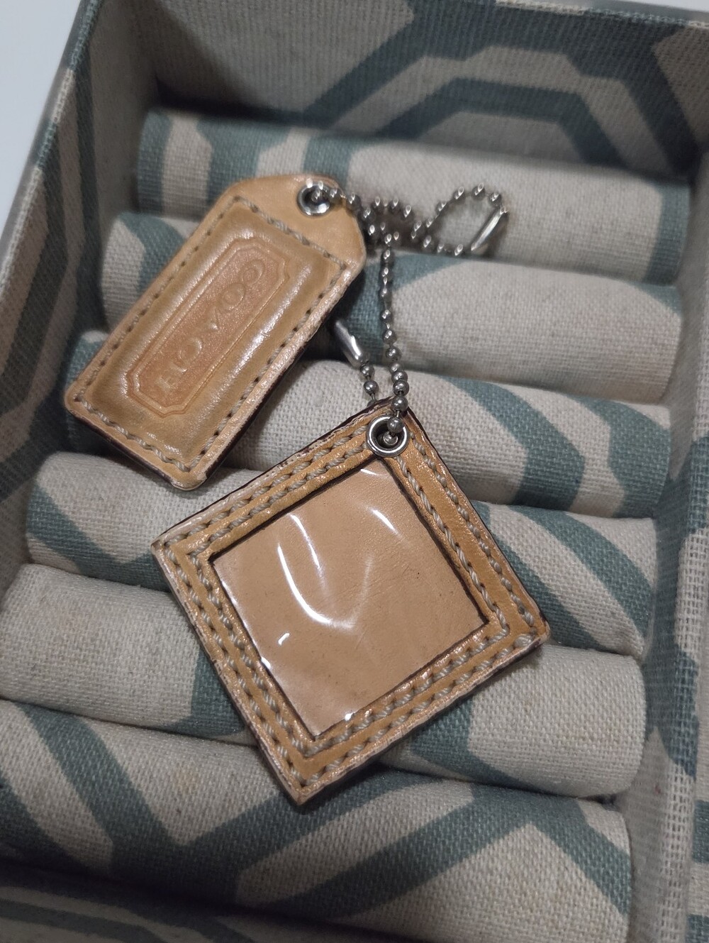 Coach Photo Holder Bag Charm/hangtag